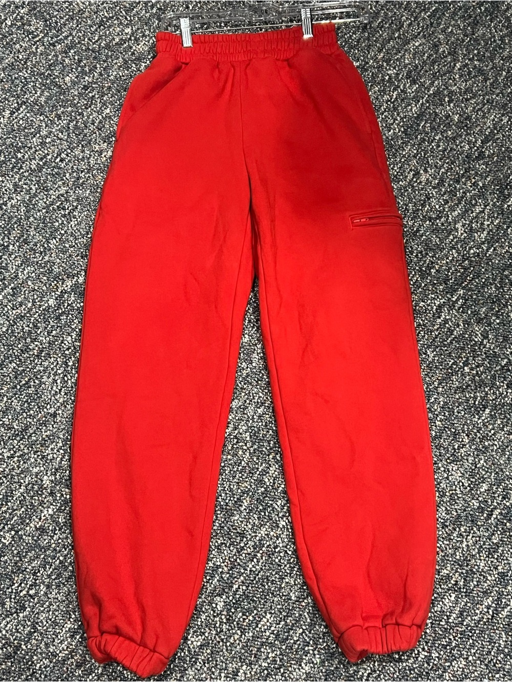 Women’s COMFRT Red Airplane Mode Joggers Size XS
